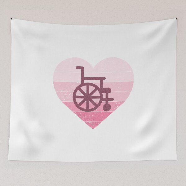 Item preview, Wheelchair user heart shape  designed and sold by InspireGlow.