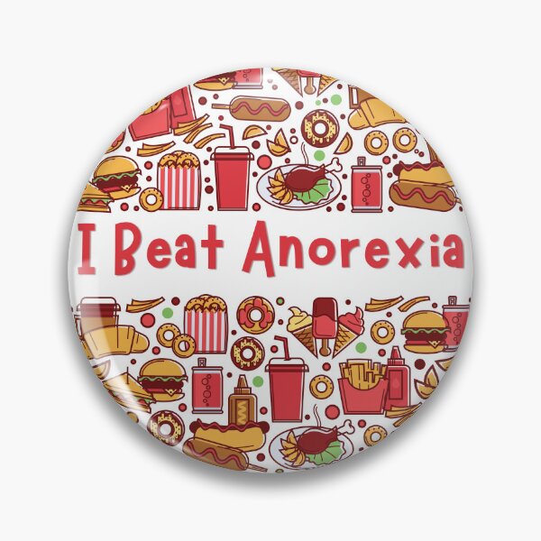 Item preview, I Beat Anorexia designed and sold by dudelinart.