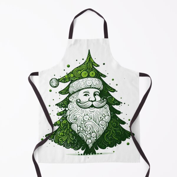 Item preview, Santa Claus Merry Christmas Tree designed and sold by LoveDesignMania.