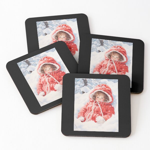 Item preview, Little Girl In The Snow designed and sold by Michealfashion.