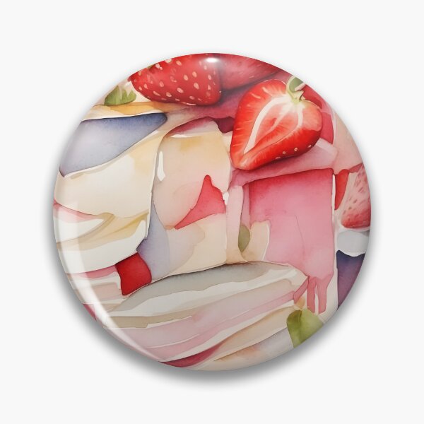 Item preview, Abstract strawberry cake  designed and sold by Jayjaynaenae.