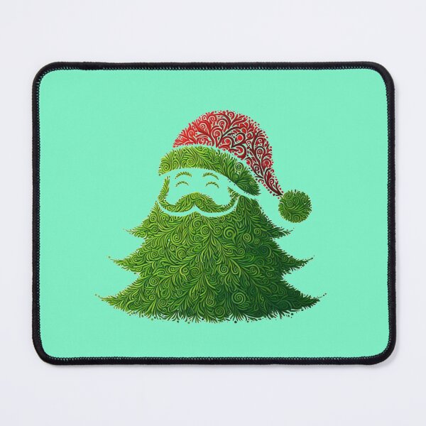 Item preview, Santa Claus Merry Christmas Tree  designed and sold by LoveDesignMania.