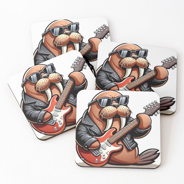 Item preview, Walrus Rockstar Riffs designed and sold by YoBoiRedgie.