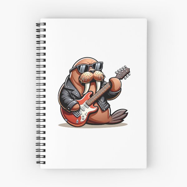 Item preview, Walrus Rockstar Riffs designed and sold by YoBoiRedgie.