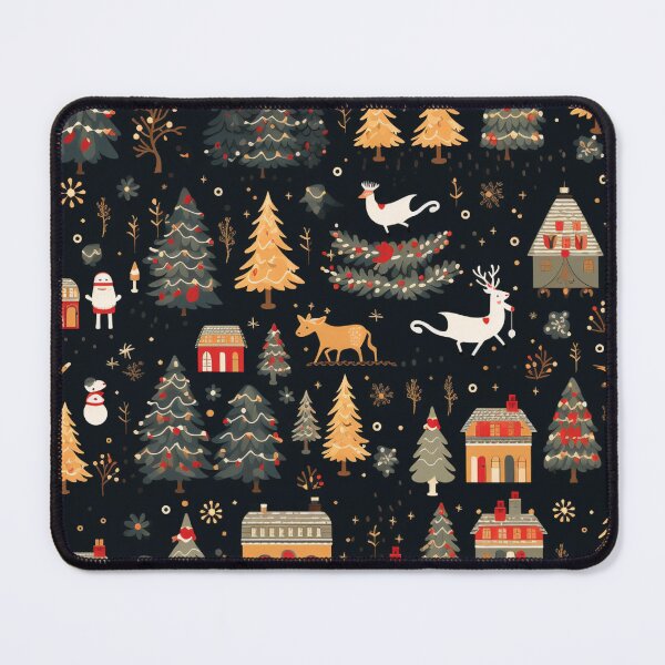 Item preview, Santa's Workshop, Christmas paper, seamless pattern, Digital Paper No.031 designed and sold by GoDATAP.