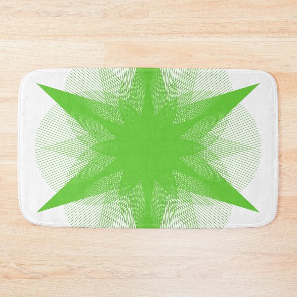 Item preview, CirclesOnCircle-2B [11116611-GREEN-WB] designed and sold by LottMultimedia.
