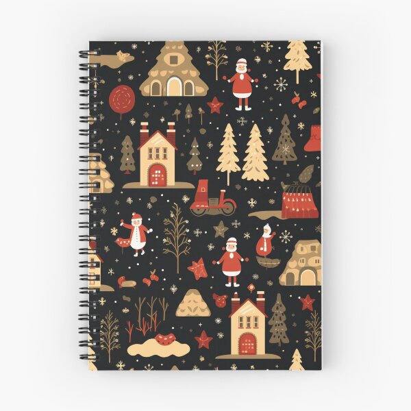 Item preview, Santa's Workshop, Christmas paper, seamless pattern, Digital Paper No.032 designed and sold by GoDATAP.