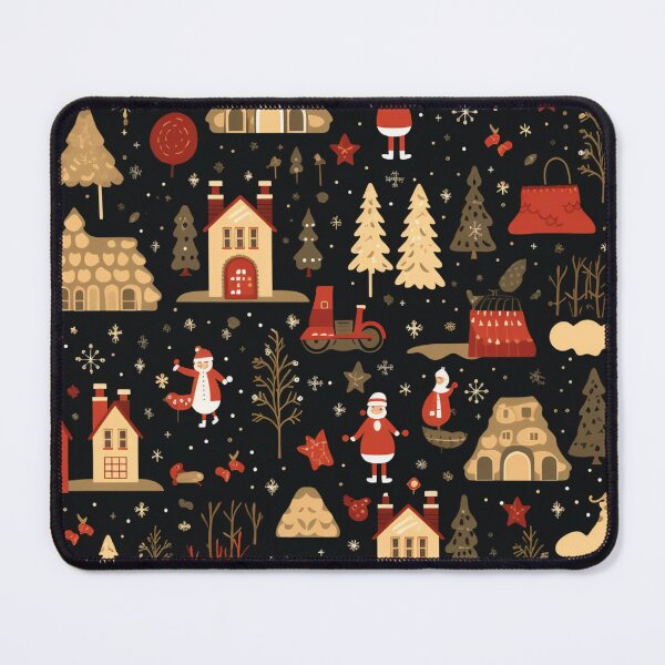 Item preview, Santa's Workshop, Christmas paper, seamless pattern, Digital Paper No.032 designed and sold by GoDATAP.