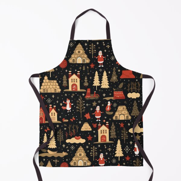 Item preview, Santa's Workshop, Christmas paper, seamless pattern, Digital Paper No.032 designed and sold by GoDATAP.