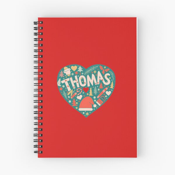 Item preview, Thomas Name Christmas Heart designed and sold by Itsheartshop.