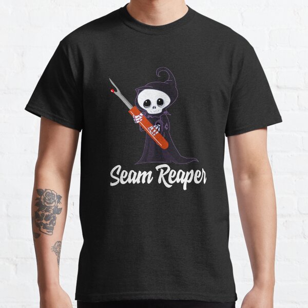 Item preview, Seam Reaper Sewing - Seam Ripper plus Grim Reaper Quilting designed and sold by Black Hills Creative.
