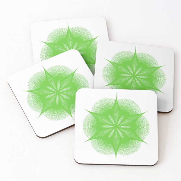 Item preview, CirclesOnCircle-2B [11110011-GREEN-WB] designed and sold by LottMultimedia.