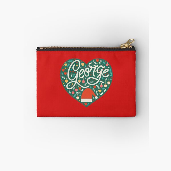 Item preview, George Name Christmas Heart designed and sold by Itsheartshop.