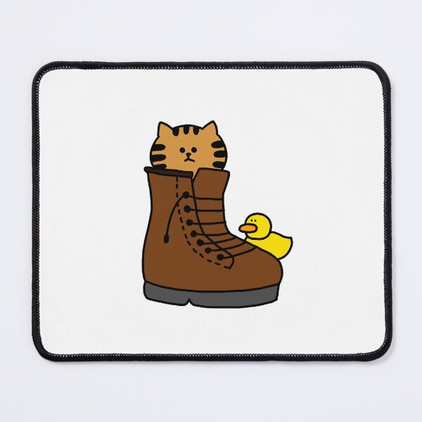 Item preview, a Cat in the shoe and a Duck designed and sold by superbaechoo.
