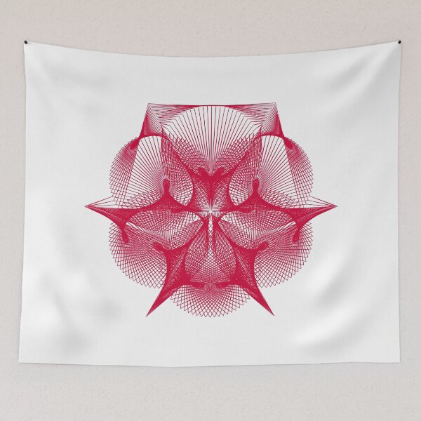 Item preview, CirclesOnCircle-2B [11110022-RED-WB] designed and sold by LottMultimedia.