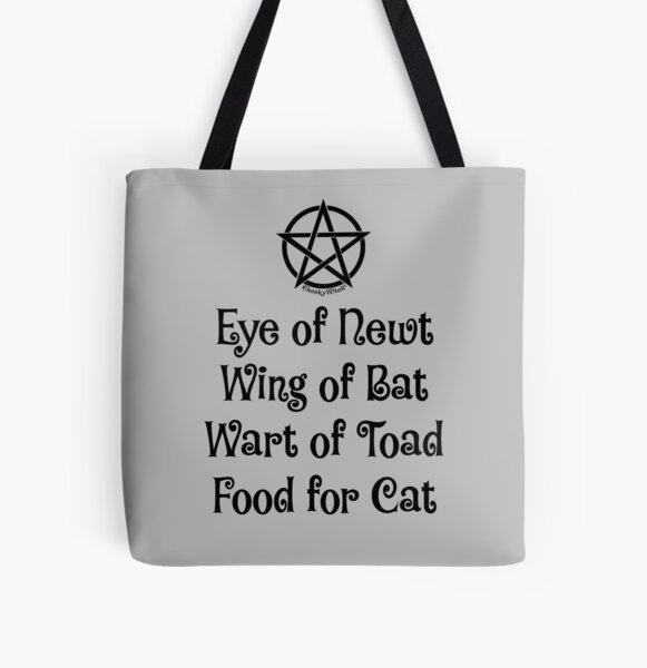 Eye of Newt Cheeky Witch® Shopping Tote Bag All Over Print Tote Bag