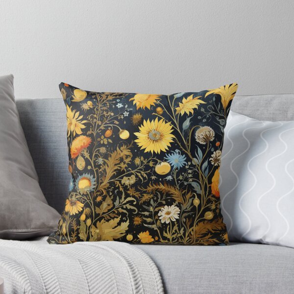 Item preview, Midnight Botanical Tapestry designed and sold by sagybp.