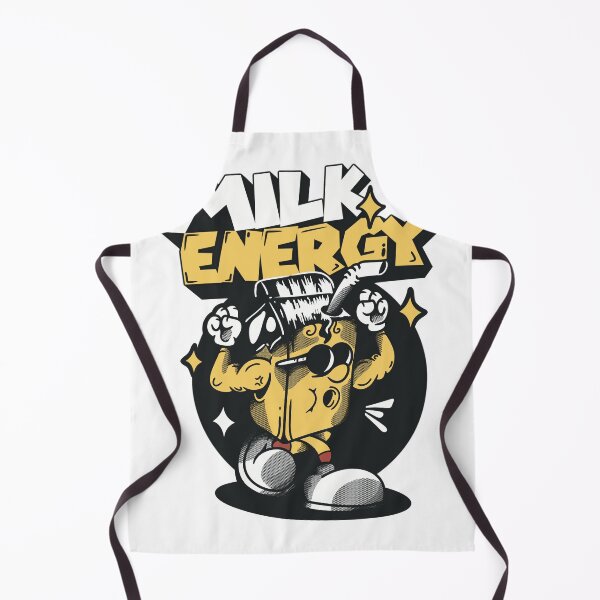 Item preview, Funny milk mascot T-shirt designed and sold by omsholehstore.