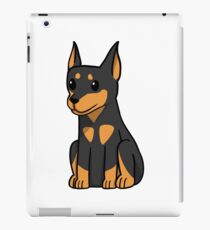 Miniature Pinscher Cute Cartoon iPad Case/Skin