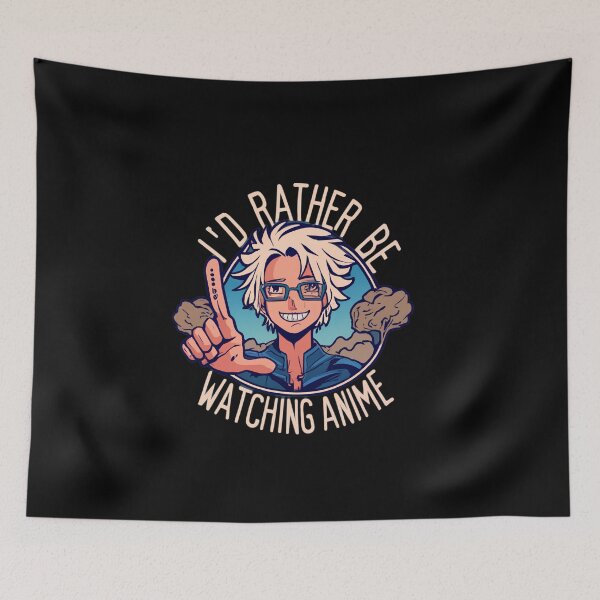 Item preview, Id Rather Be Watching Anime designed and sold by Itsheartshop.