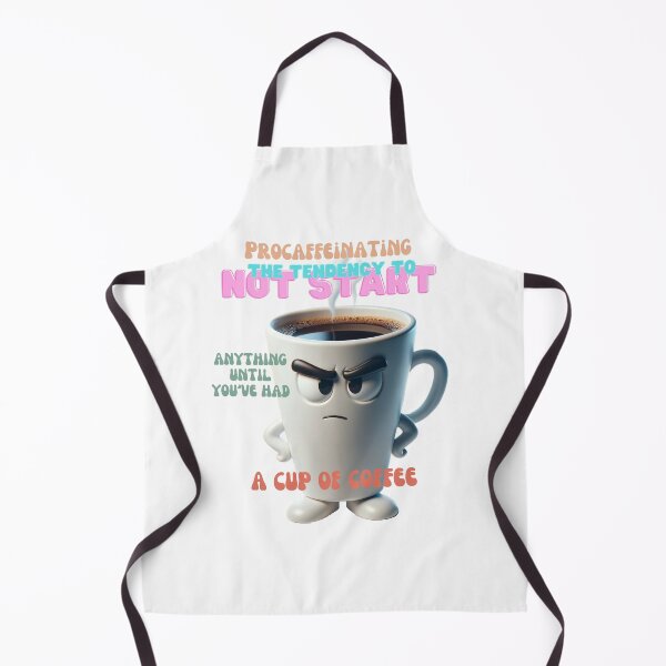 Item preview, Procaffeinating Playful Coffee designed and sold by PixelProphets.