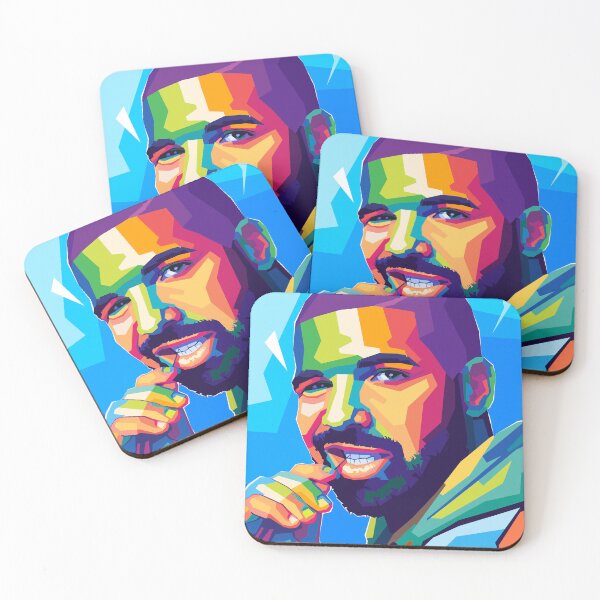 Item preview, Drake Rapper Wpap Art designed and sold by SiksisArt.