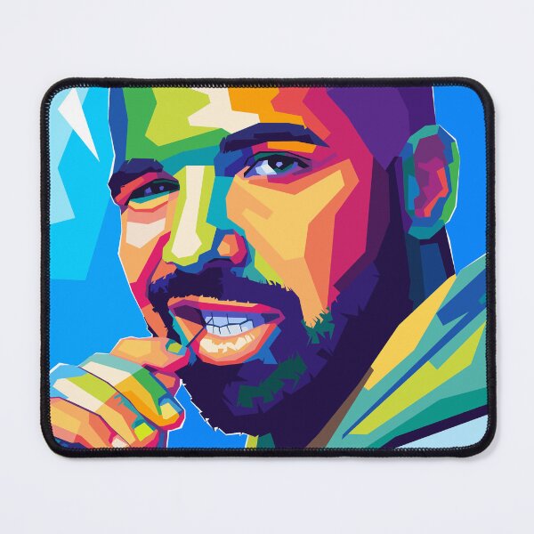 Item preview, Drake Rapper Wpap Art designed and sold by SiksisArt.