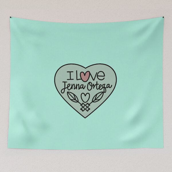Item preview, I Love Jenna Ortega designed and sold by Itsheartshop.