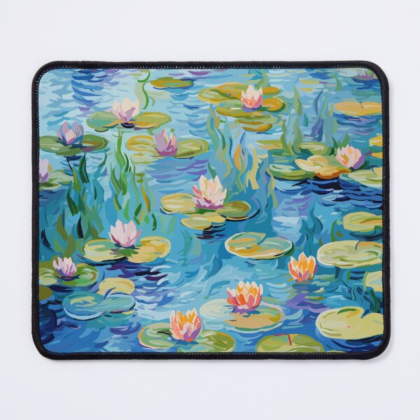 Item preview, Impressionist Water Lilies designed and sold by sagybp.