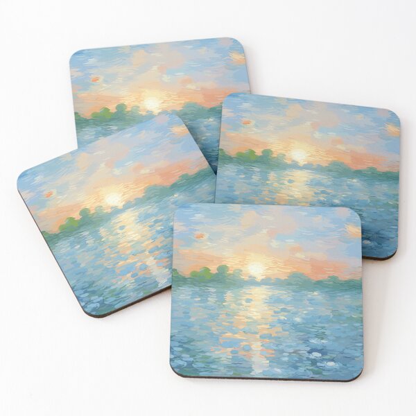 Item preview, Dawn's Tranquil Canvas designed and sold by sagybp.
