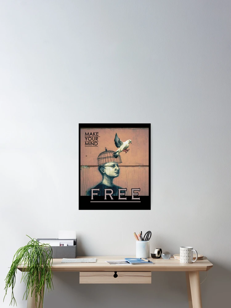 Thumbnail 2 of 3, Poster, MIND FREEDOM designed and sold by InNeRoDa.