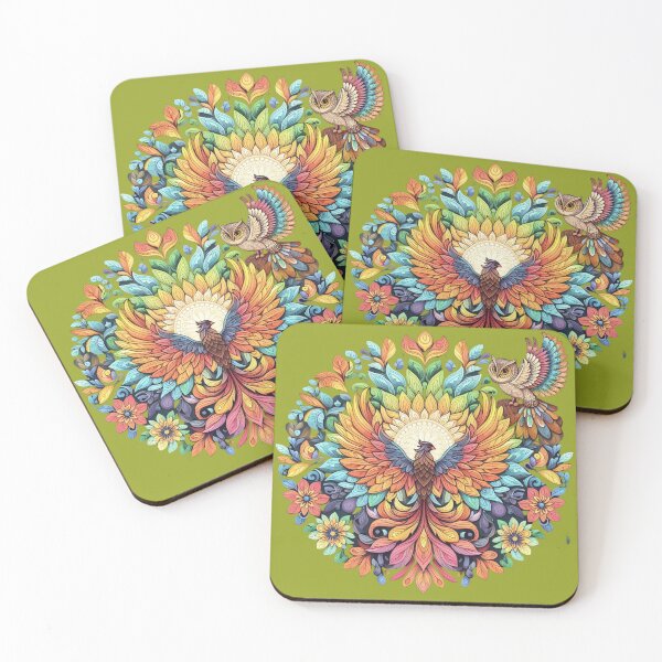 Item preview,  Phoenix Mandala  designed and sold by Cuteanimecorner.