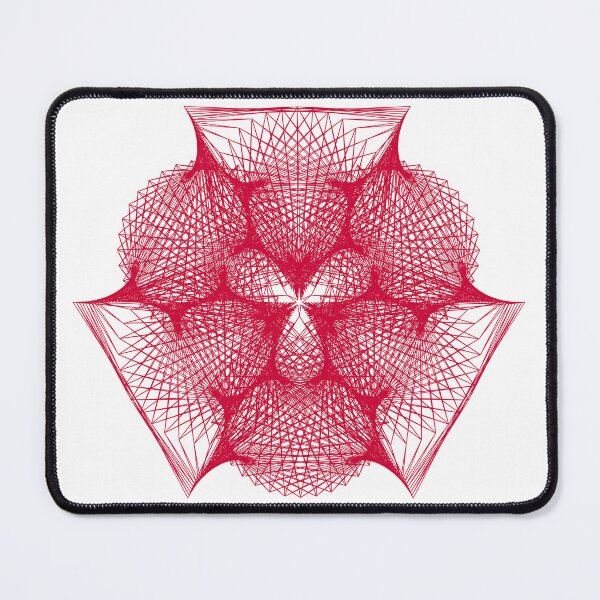 Item preview, CirclesOnCircle-2B [11110044-RED-WB] designed and sold by LottMultimedia.