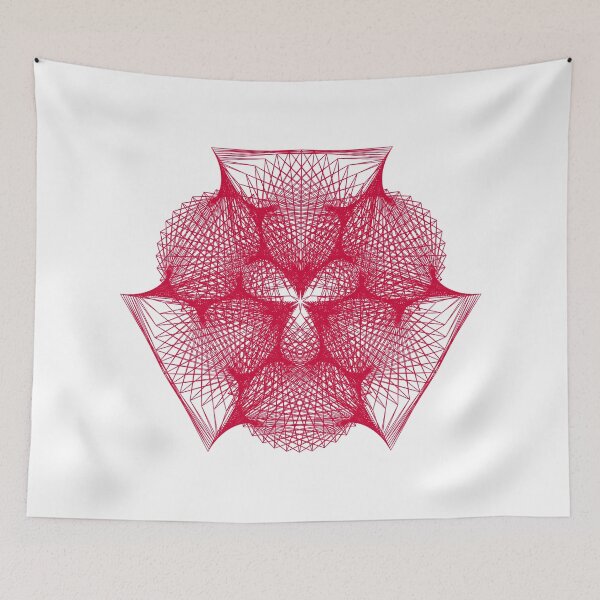 Item preview, CirclesOnCircle-2B [11110044-RED-WB] designed and sold by LottMultimedia.