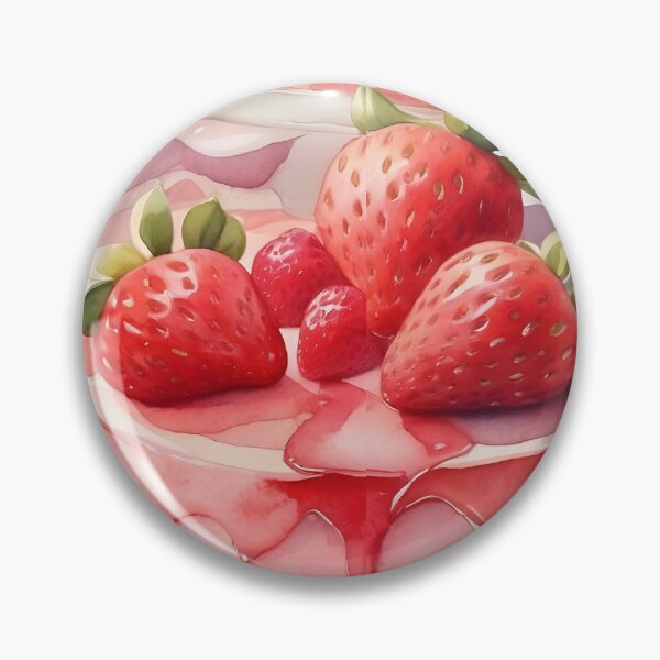 Item preview, Strawberry cake on table, seamless pattern designed and sold by Jayjaynaenae.