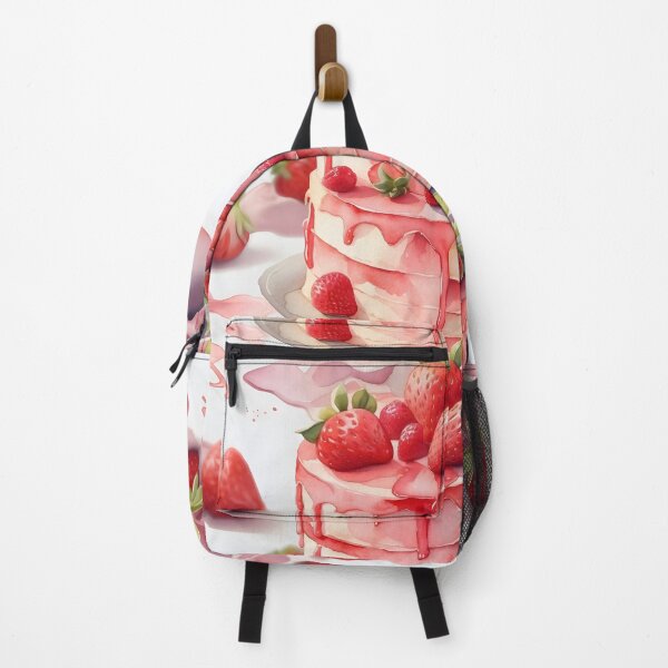 Item preview, Strawberry cake on table, seamless pattern designed and sold by Jayjaynaenae.