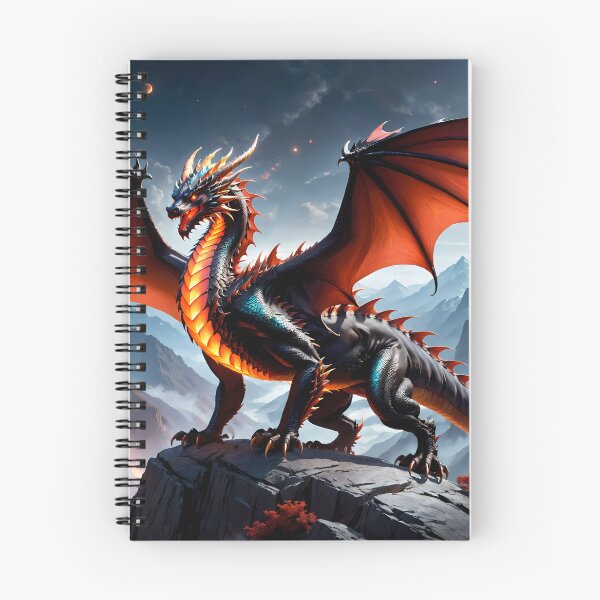 Item preview, Black and Red Dragon designed and sold by AthenaShadow.