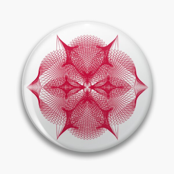 Item preview, CirclesOnCircle-2B [11110033-RED-WB] designed and sold by LottMultimedia.