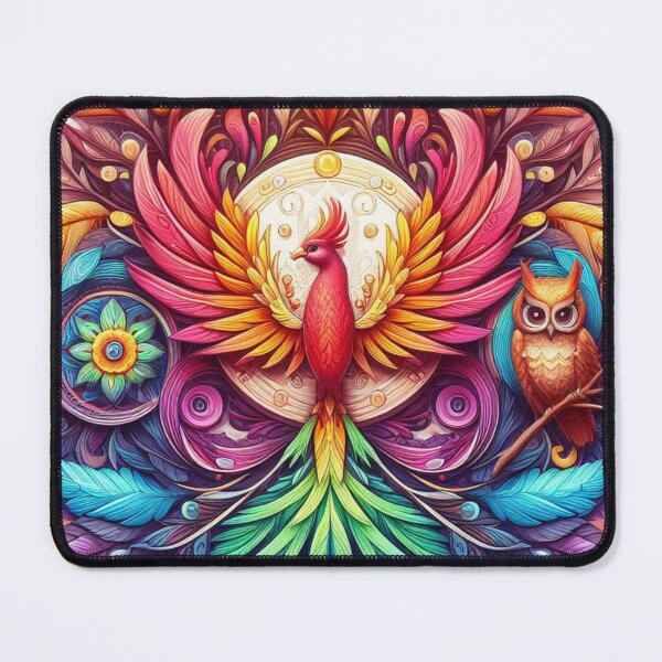 Item preview, Phoenix Mandala designed and sold by Cuteanimecorner.