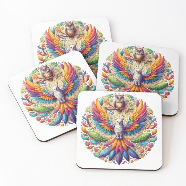 Item preview, Phoenix Mandala  designed and sold by Cuteanimecorner.