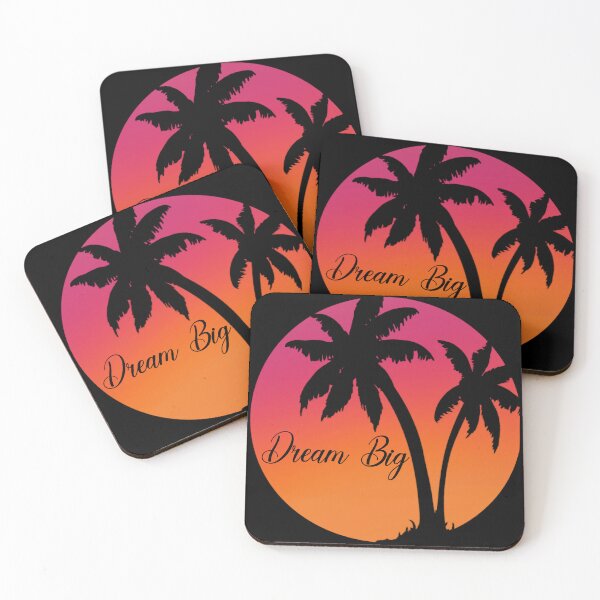Item preview, dream big palm trees designed and sold by CashewCreation.