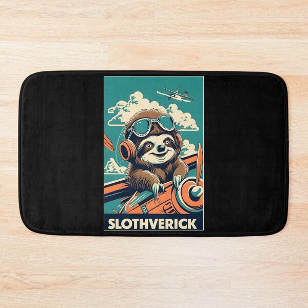 Item preview, Maverick sloth designed and sold by SidTastic .
