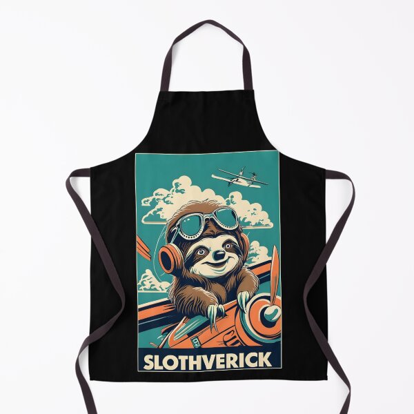 Item preview, Maverick sloth designed and sold by SidTastic .