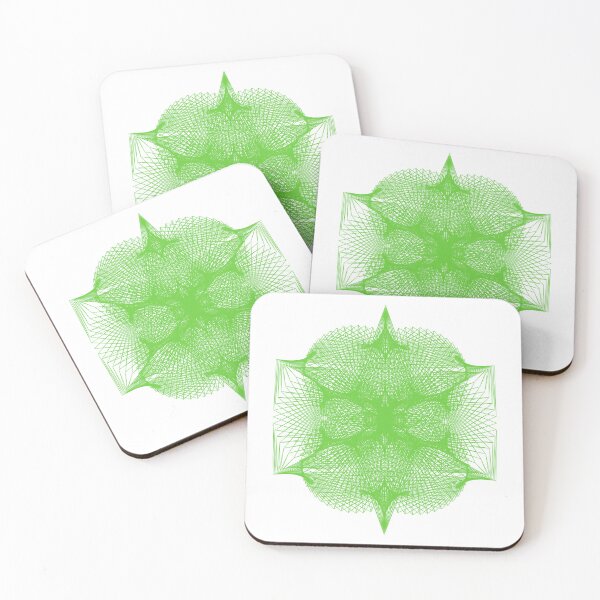 Item preview, CirclesOnCircle-2B [11110033-GREEN-WB] designed and sold by LottMultimedia.
