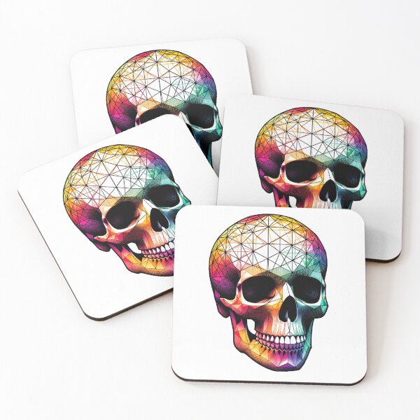 Item preview, Skull Geometric designed and sold by nautilusart.