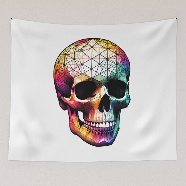 Item preview, Skull Geometric designed and sold by nautilusart.