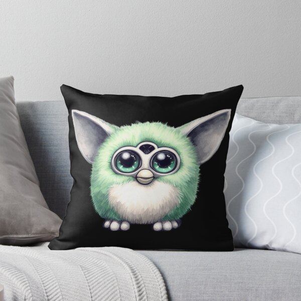 Item preview, Green & Grey Furby designed and sold by SandeeTheGemini.