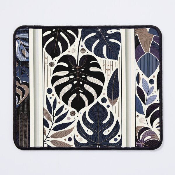 Item preview, Botanical Elegance Artwork - Modern Geometric Leaf Illustrations - Versatile Home & Lifestyle Collection designed and sold by MellowLazy.
