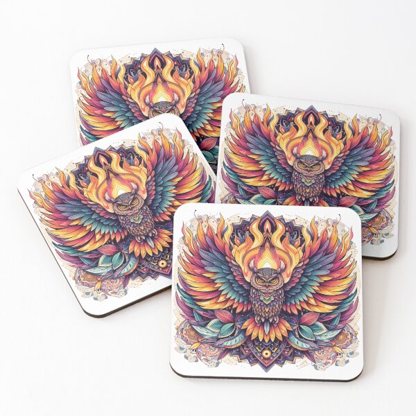 Item preview,  Phoenix Mandala  designed and sold by Cuteanimecorner.