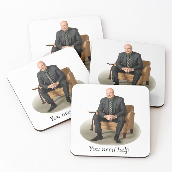 Item preview, You Need Help - Dr. Phil (Redone Mask Edit) designed and sold by HughIeas.